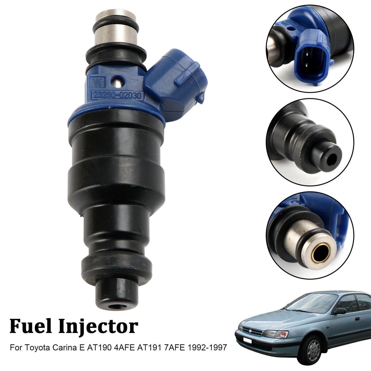 ya 1 8.5.3 1PCS Fuel Injector 23250-02030 for Carina 1992-1997 23209-02030