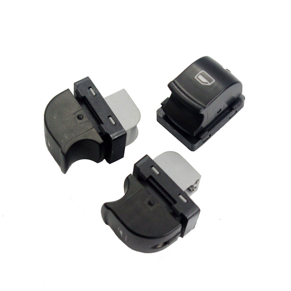 ya 1 8.5.4 3-piece power window control switch, right black, suitable for Audi A3 A6 S6 C6 Q7 RS6