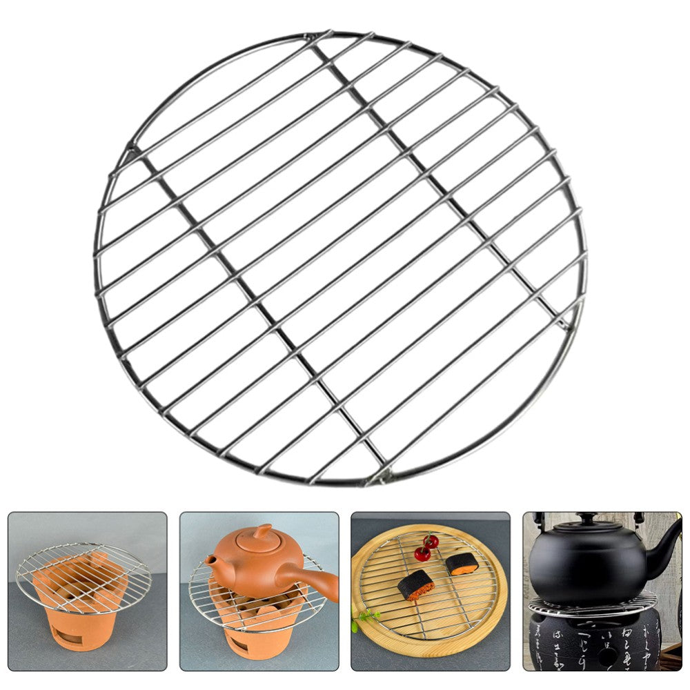 ya 3 6.23 Circular Rack Stainless Steel Grill Metal Mesh Barbecue Bbq Mat Grilling