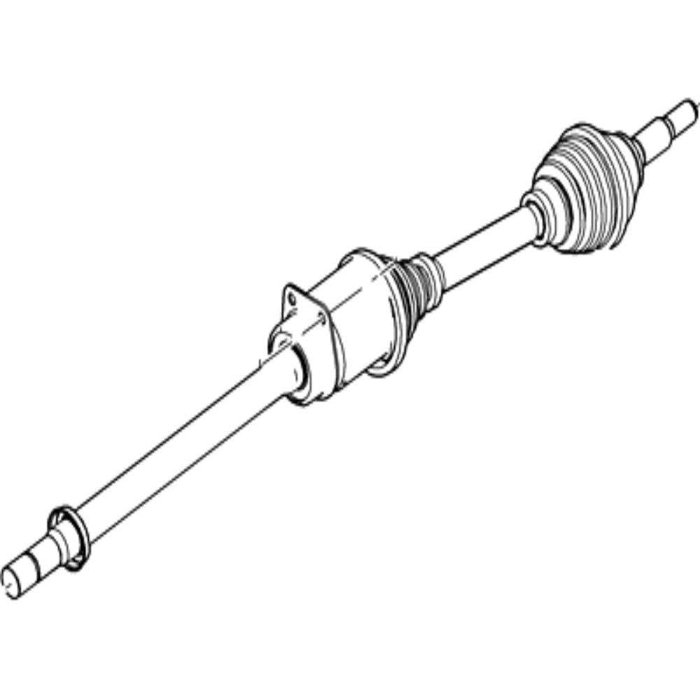 ya 5 8.7 BB5Z3B436X Front CV Axle Shaft for Ford Explorer 11-14