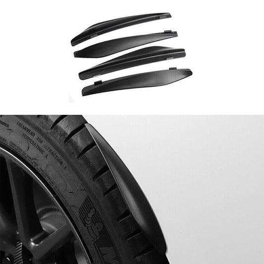 ya 7 6.10.3 Suitable for Tesla Model 3 Mudguard Fender Flares Wheel Eyebrow Protector Black O