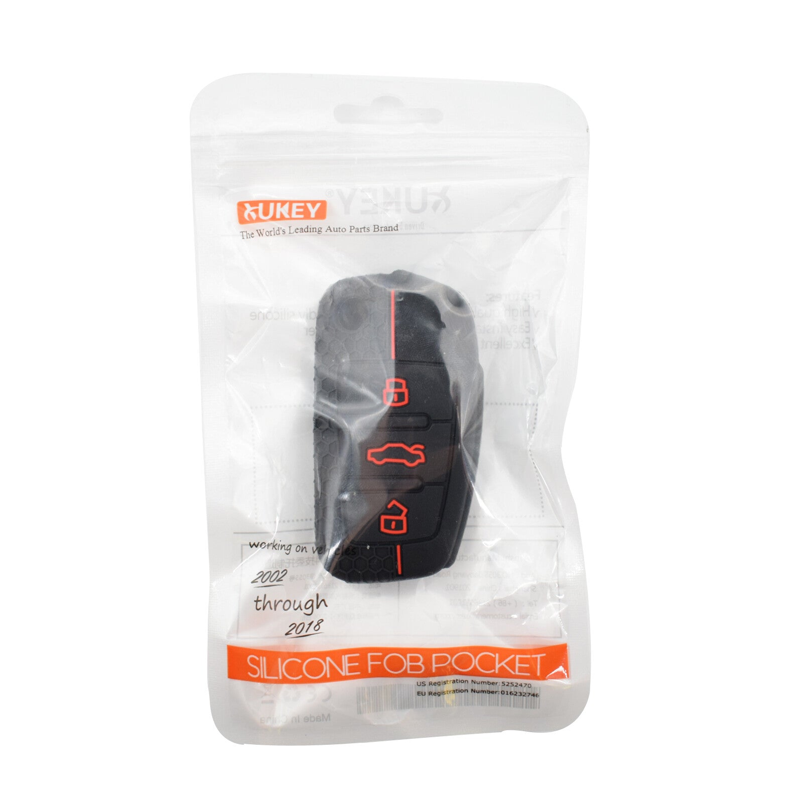 ya 5 8.7 Silicone Key Cover Shell Fob Case for Audi A1 S1 A3 S3 A4 A6 RS6 TT Q3 Q7 Rubber