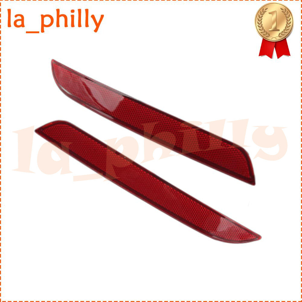 ya 27 6.18.2 2pcs Fits for BMW F10 5 Series Rear M Sport Bumper Reflector Left & Right