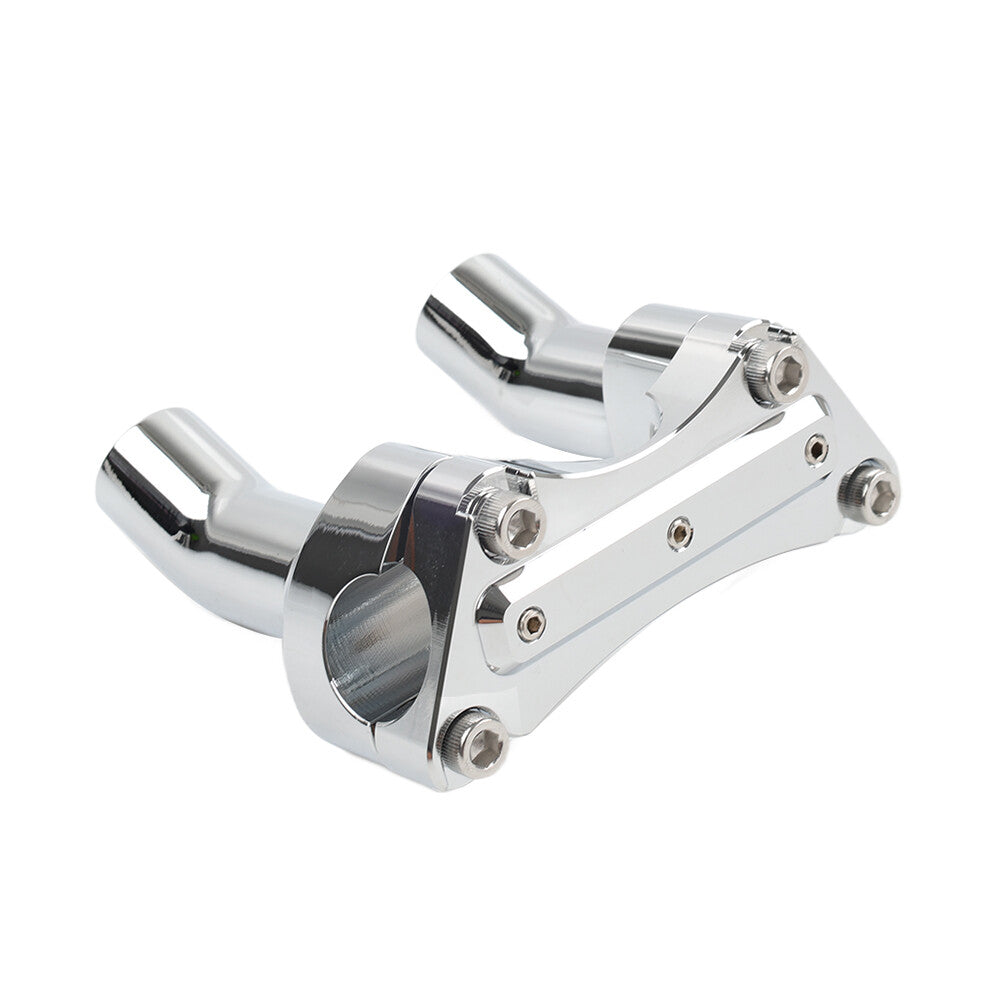 ya 5 8.7 3.5 Handlebar Riser & Top Clamp Fit for Harley Fat Boy Heritage Softail FXST FLSTN