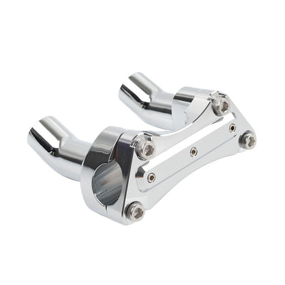 ya 5 8.7 3.5 Handlebar Riser & Top Clamp Fit for Harley Fat Boy Heritage Softail FXST FLSTN