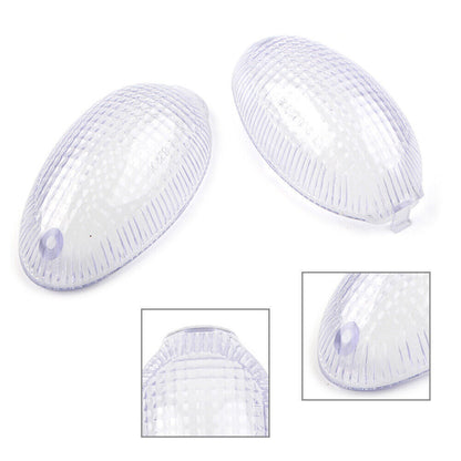 ya 5 8.7 Clear Front Turn Signal Light Lens Fit for Ducati Monster 797 821 1100 1200 2006-10