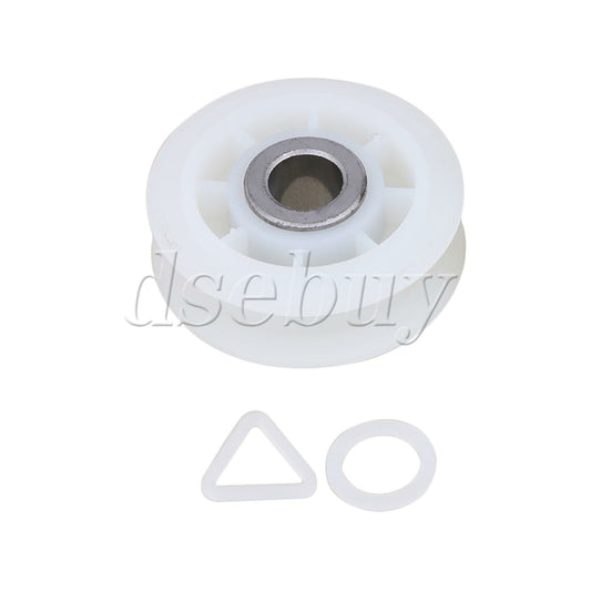 ya 26 6 Pieces 5.5cm WP279640 Idler Pulley Roller for Dryer White