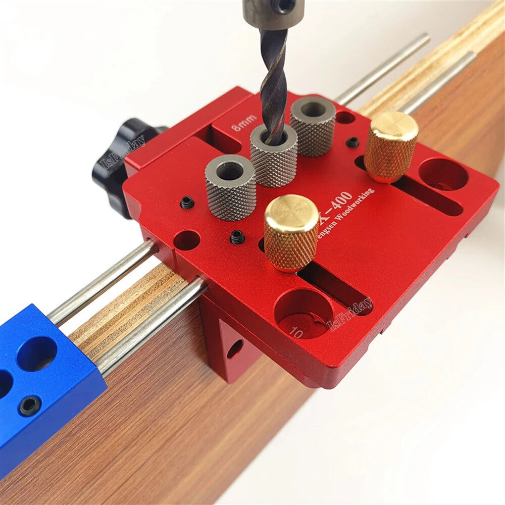 ya 17 Doweling Jig 3 In 1 Hole Drill Punch Positioner Guide Locator Jig Drill Template