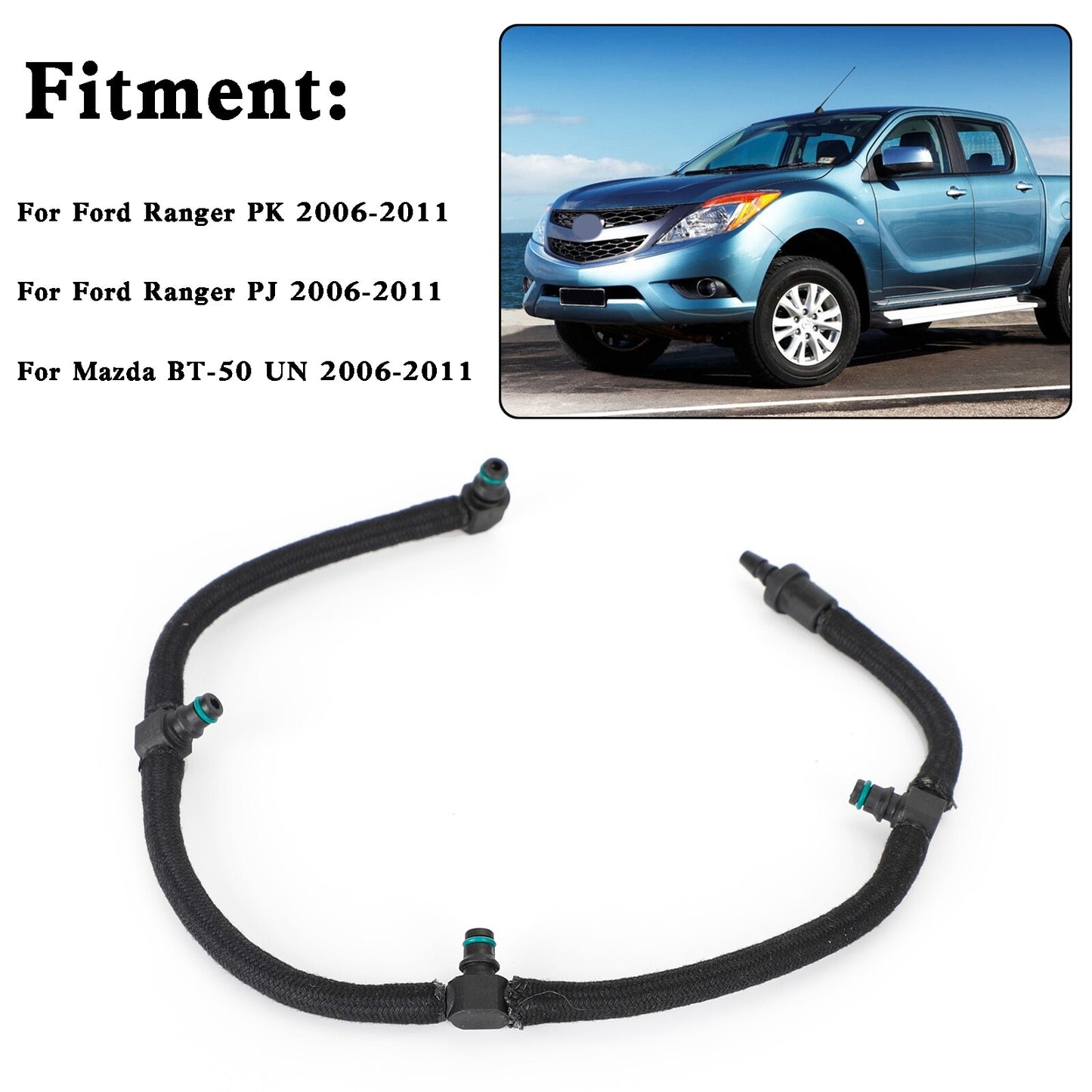 ya 1 8.5.2 Fuel Injector Return Hose WE011349Y for Mazda BT-50 UN for Ranger PK PJ
