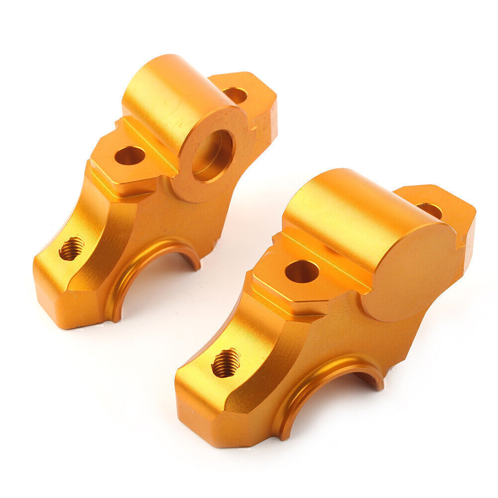 ya 5 8.7 Motorcycle Handle Clamp Handlebar Riser Bar for Yamaha MT FZ09 MT09 2013-17 Gold