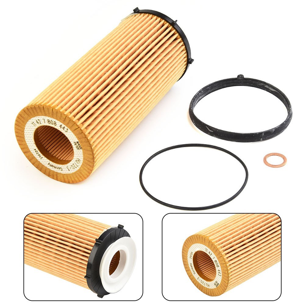 ya 5 8.7 For/X6 3 5 7-Series E90/E92/E93 E91 2008-2013 Oil Filter Kit 11427808443