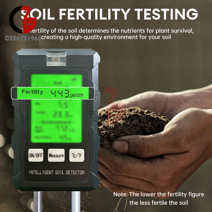 ya 26 6-in-1 PH Tester Soil Water Moisture Light Test Meter Temperature Humidity Test