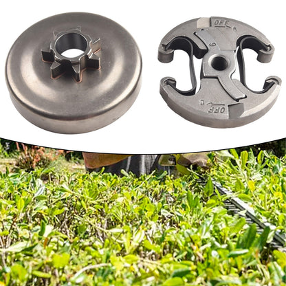 ya 17 Clutch Kit Garden Power Tools Accessories Chainsaw Clutch Set Oil Pump Worm Gear