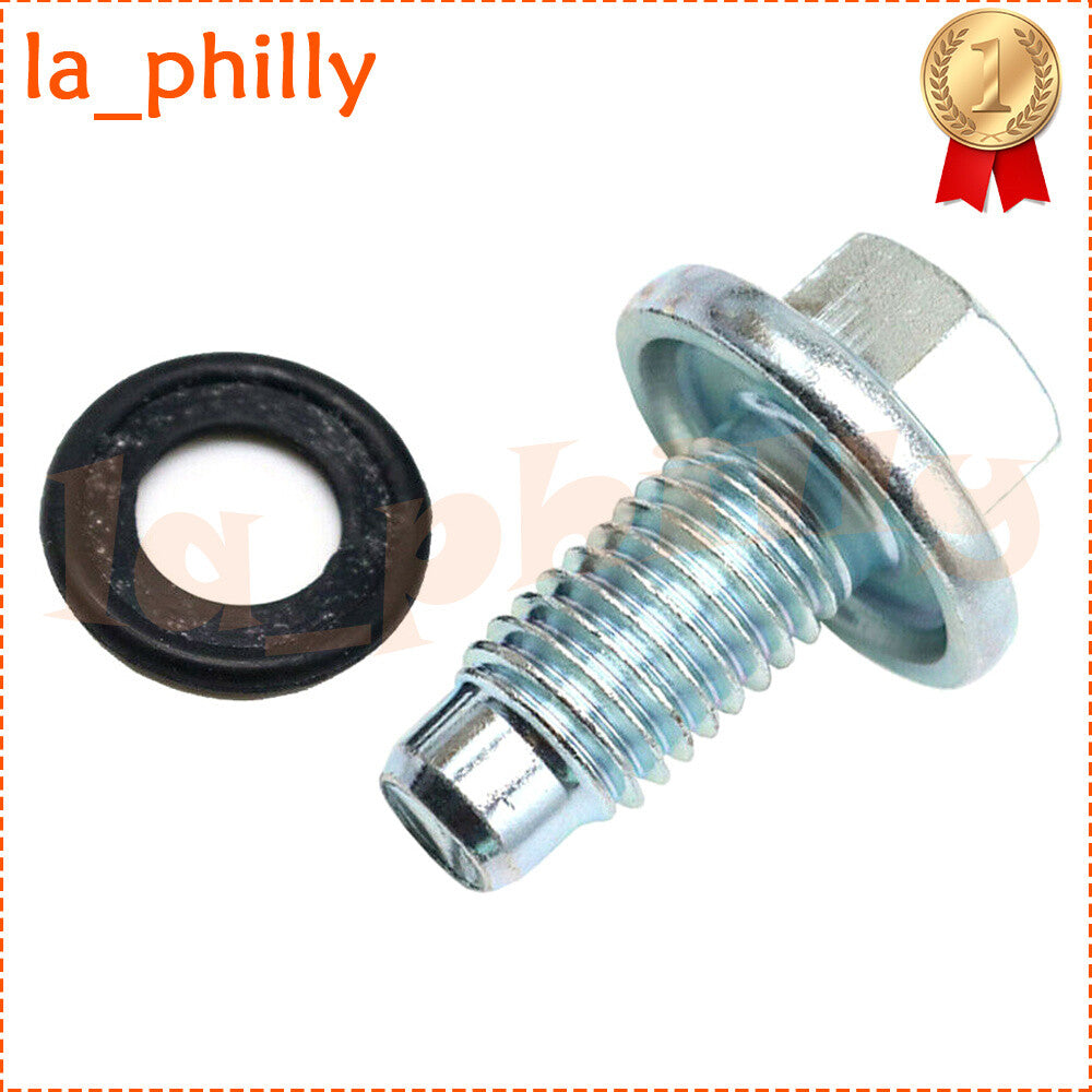 ya 12 5.21 for Chevrolet for Buick for Cadillac for Chevy Oil Drain Plug w/Neoprene Gasket 11562588
