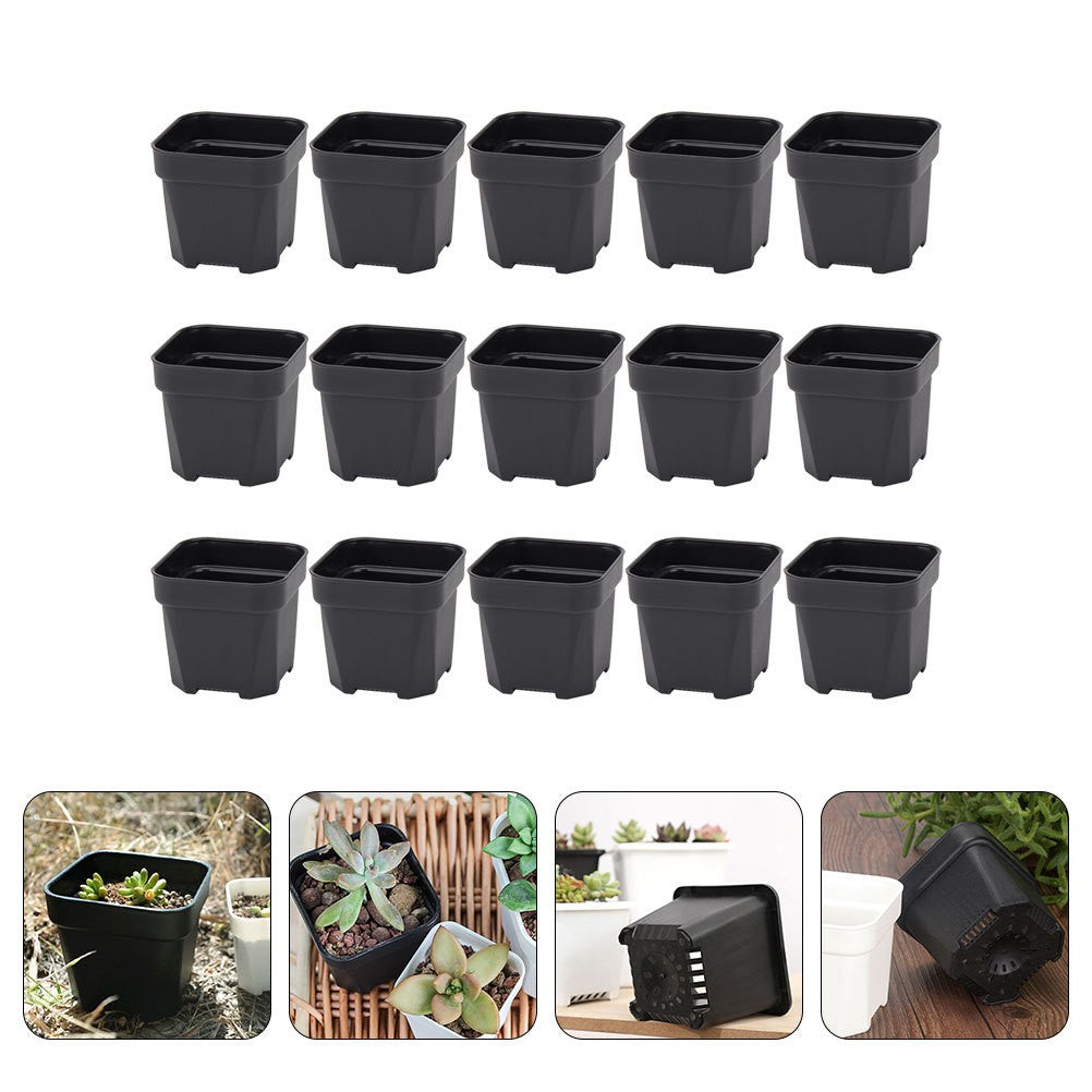 ya 14 15 Pcs Flower Planting Pot Plants Planter Starter Pots Plastic Flowerpot