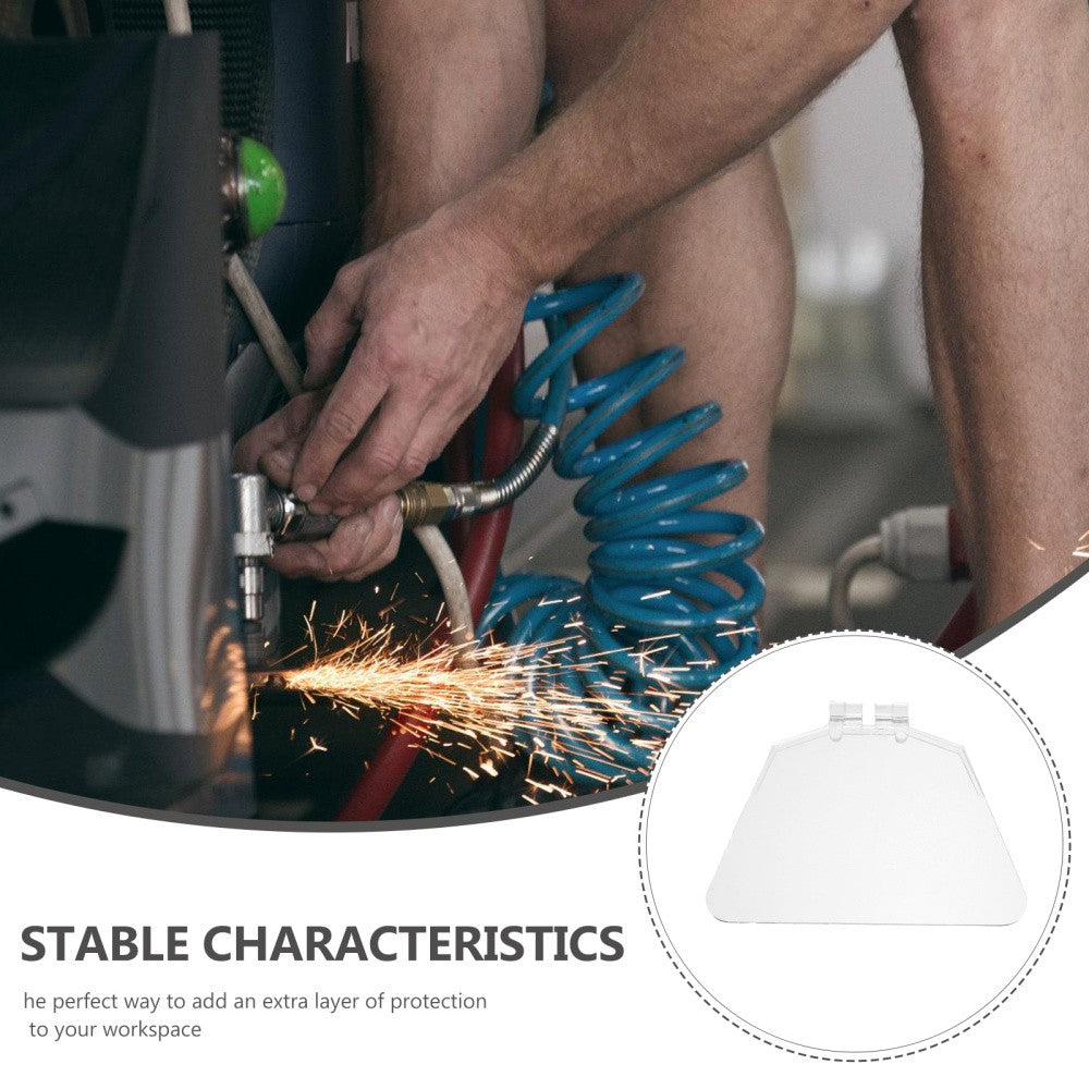 ya 17 2 Pcs Plastic Protive Sheet Man Adjustable Guard Storage Stand