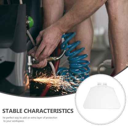 ya 17 2 Pcs Plastic Protive Sheet Man Adjustable Guard Storage Stand