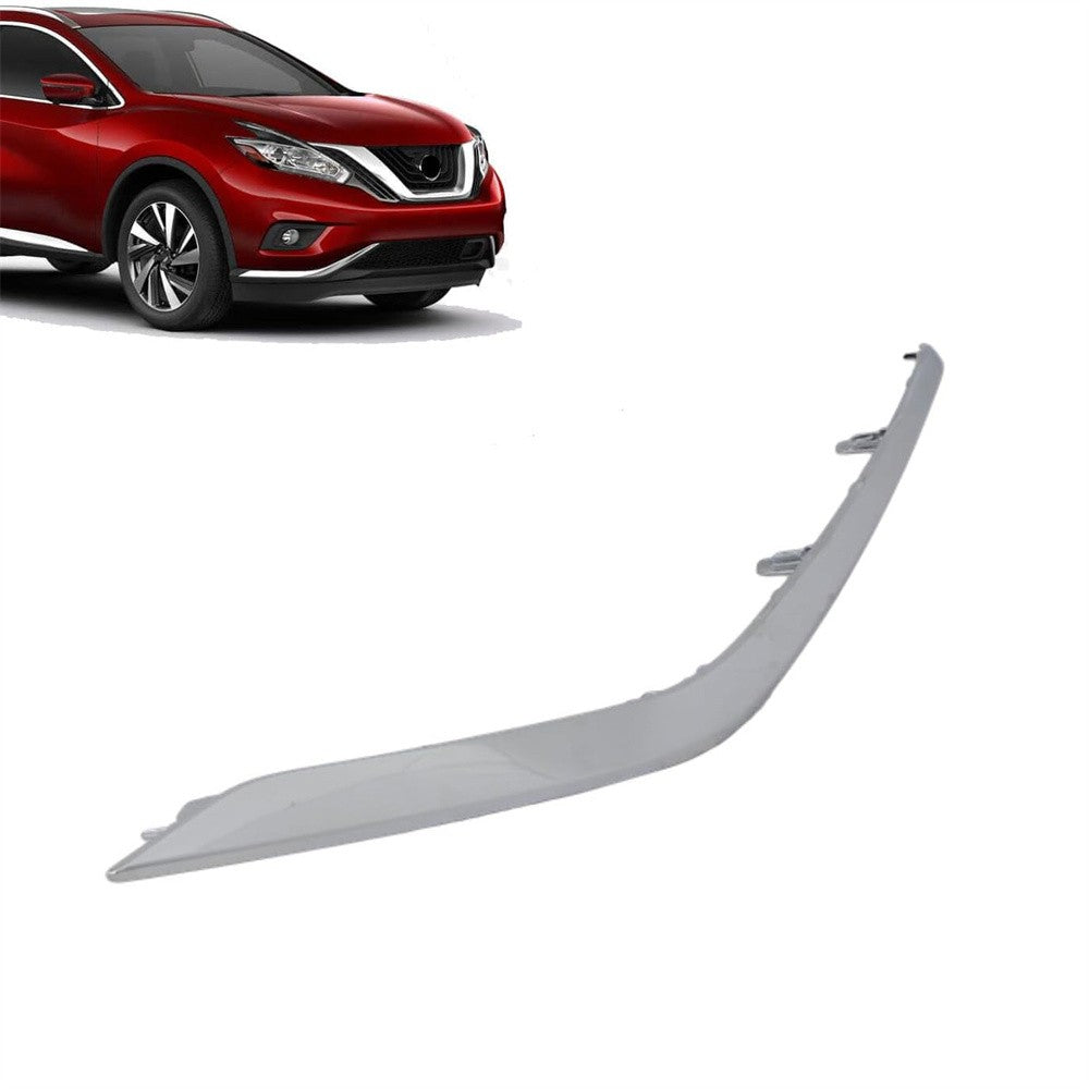 ya 27 6.18.2 Right Passenger Side Front Bumper Molding for Nissan Murano 2019 2020 2021-2023
