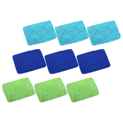 ya 5 8.7 9 Pcs Glass Cleaning Cloth Supplies Window Scraping Micro Fiber for Car