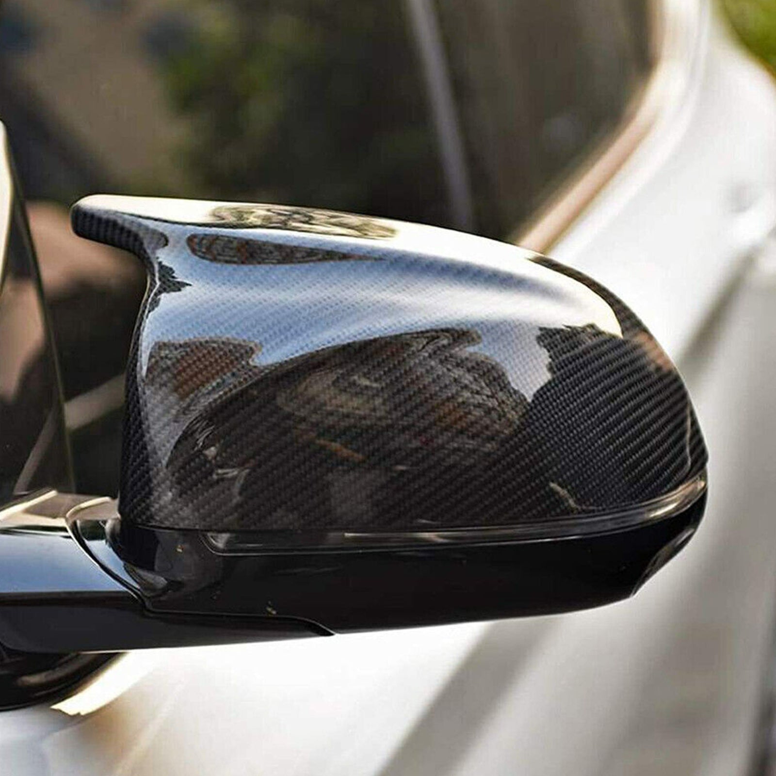ya 1 8.5.3 Suitable for X3 X4 X5 X6 G05 G06 M style carbon fiber door side mirror cover^