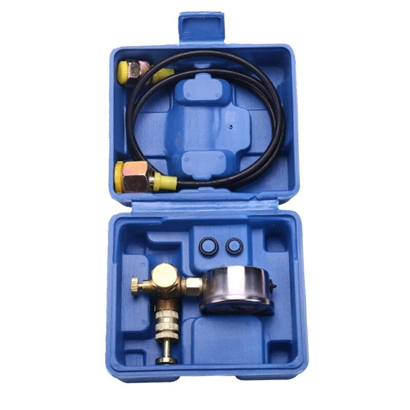 Nitrogen Gas Charging Pressure Gauge Hydraulic Breaker Hammer Device Measurement