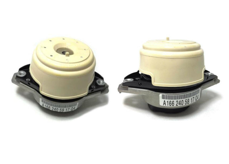 ya 5 6.16.2 Left + Right Engine Motor Mount for Mercedes W166 X166 GL450 GLE350 GLS450 ML350