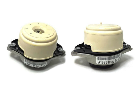ya 5 6.16.2 Left + Right Engine Motor Mount for Mercedes W166 X166 GL450 GLE350 GLS450 ML350