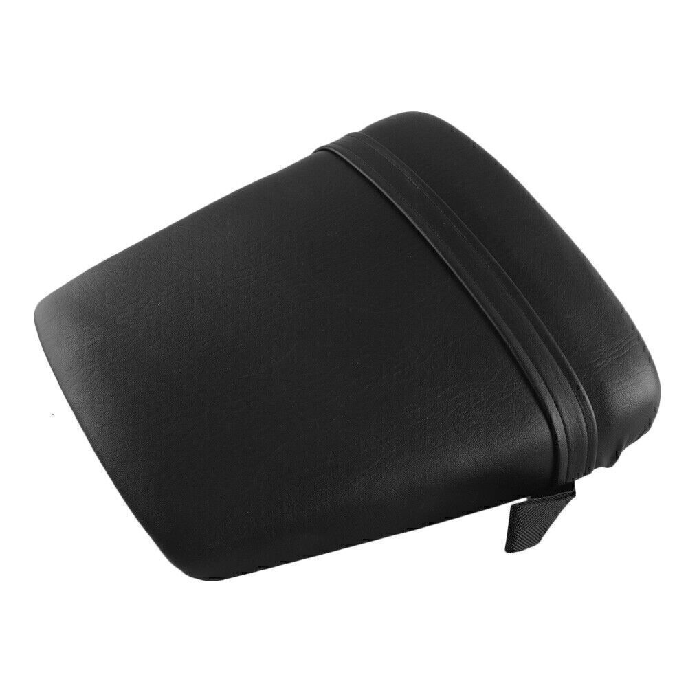 ya 5 8.7 Rear Passenger for SEAT Cushion Pillion Pad Black for Yamaha YZF R6 1998-2002