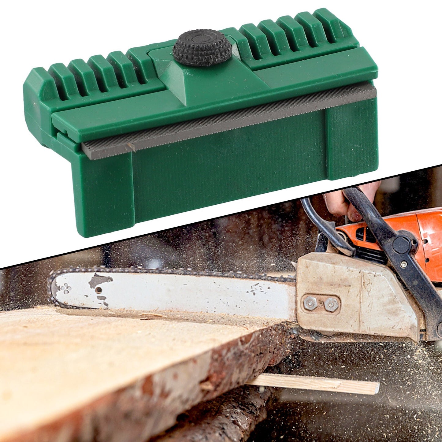 ya 17 4.33''x2.36''x1.57''Chainsaw Guide Bar Rail Dresser Chain File Repairer Tool