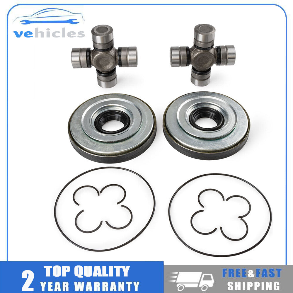 ya 5 8.7 Front Axle Seal and Greaseable U-Joint Kit for Ford F250 F350 Super Duty XL 6.2L