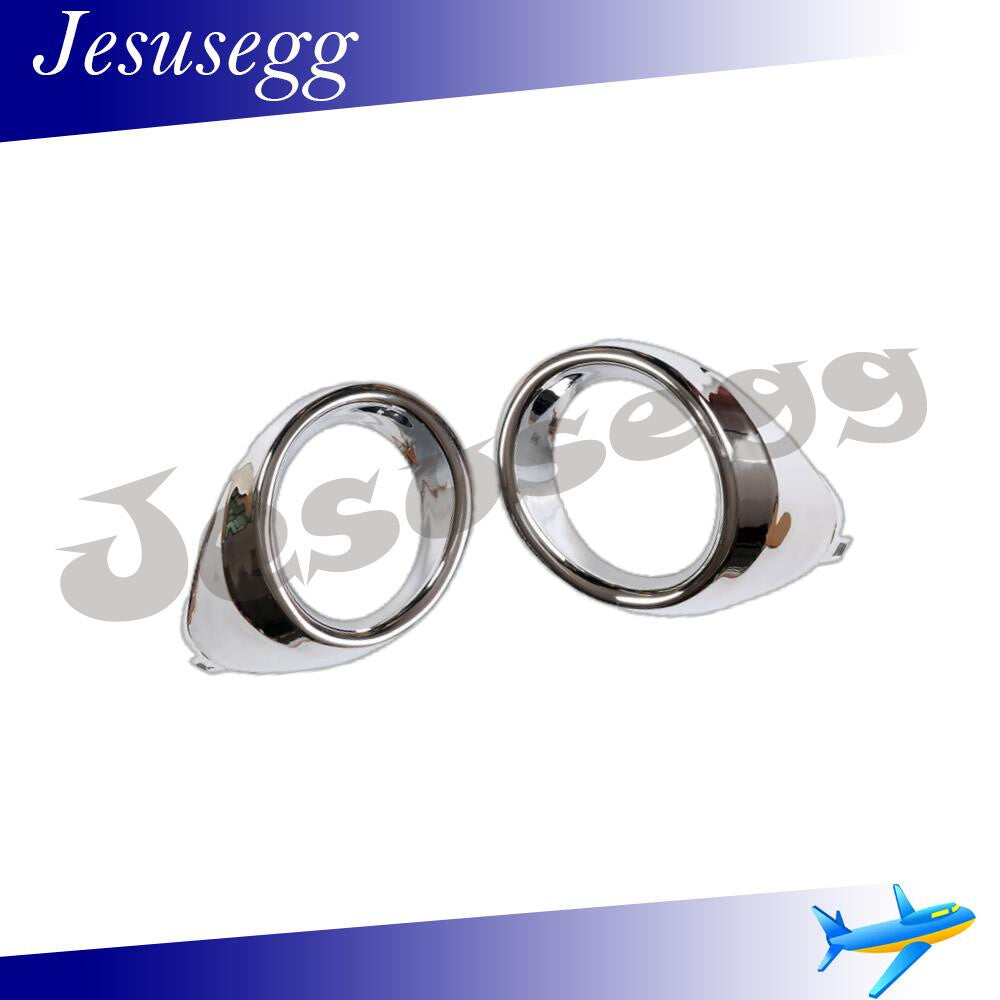 ya 13 5.27.2 2X RH&LH Front Fog Light Chrome Cover Bezel Ring for Lexus ES300h ES350 13-15
