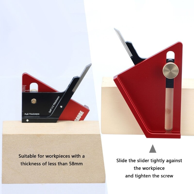 ya 14 Midline Guide Depth Gauge 0-58mm Ranges For Professio l Carpentry And Sawing