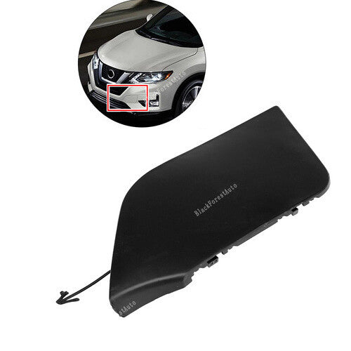 ya 27 6.18 Unpainted Bumper Tow Hook Cover For 2017 2018 2019 2020 for Nissan Rogue 622A0-6FL0H