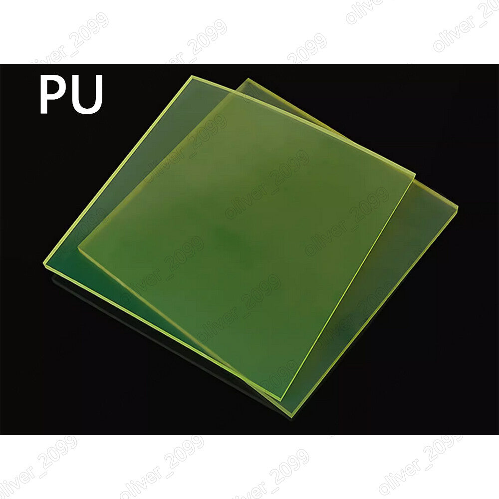 Polyurethane PU Flat Board Shock Absorber Plate Sheet Select Size
