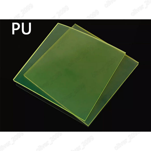 Polyurethane PU Flat Board Shock Absorber Plate Sheet Select Size
