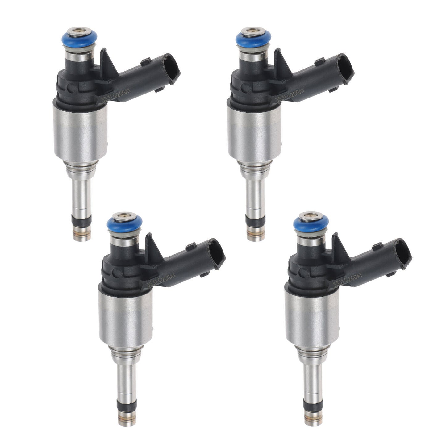 ya 1 8.5.1 35310-2GGA1 4-Piece Fuel Injector Fits 2016 - 2018 for Hyundai Santa Fe Sport 2.4L 
