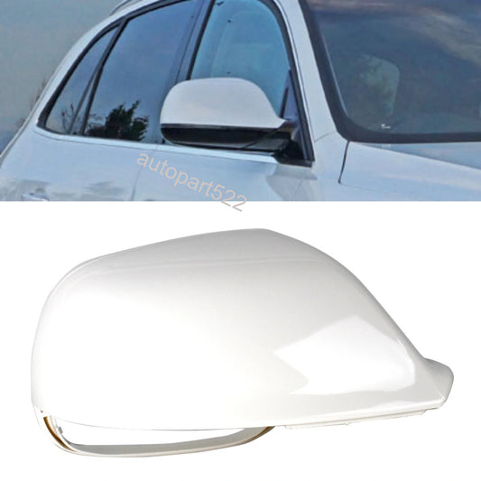 ya 7 6.10 Right white mirror protective cover suitable for Audi Q7 for Q5 2011 2012 - 2017 right hand mirror cover shell