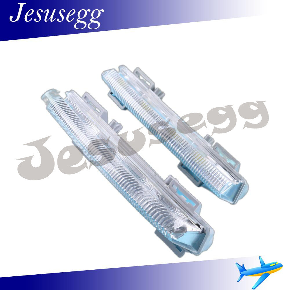 ya 13 5.27.2 Pair L&R Side Running Fog Light Lamp Fit for Benz W204 W212 C250 C280 C350 E350