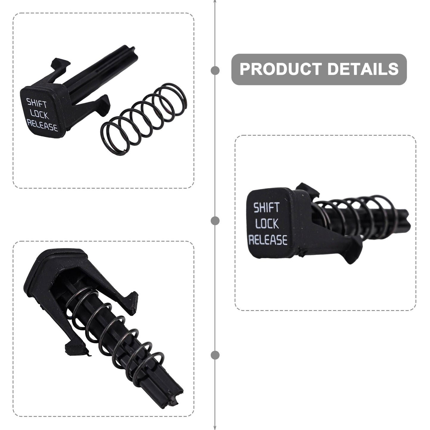 ya 5 8.7 Grade Transmission Shift Release Cover Button for for Kia for Sorento2016-18
