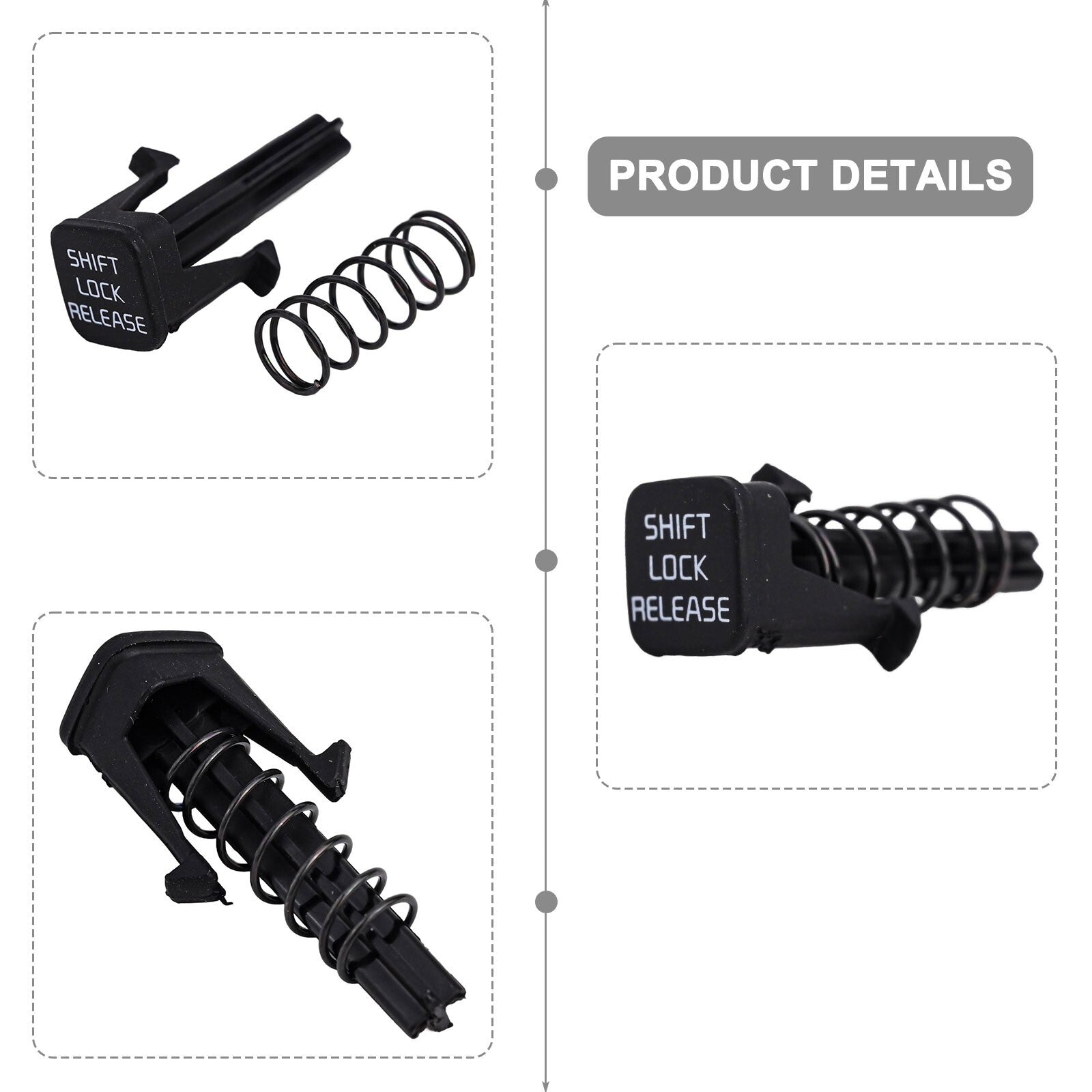 ya 5 8.7 Grade Transmission Shift Release Cover Button for for Kia for Sorento2016-18