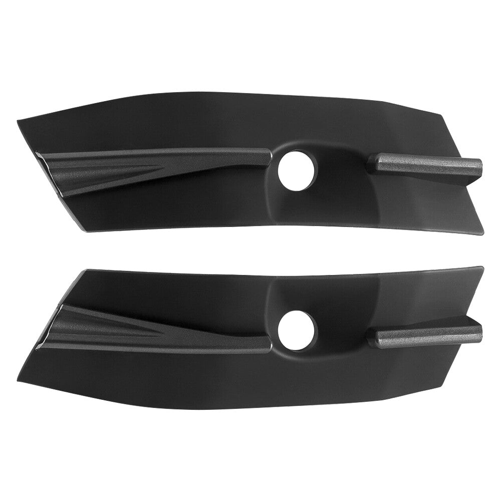 ya 27 6.18 2pcs Front LH+RH Bumper Radiator Radar Hole Cover For 16-18 for Lexus ES350 ES300