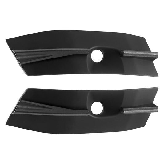 ya 27 6.18 2pcs Front LH+RH Bumper Radiator Radar Hole Cover For 16-18 for Lexus ES350 ES300