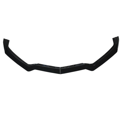 ya 10 10.28 5PCS Gloss Black Front Bumper Lip Spoiler For 20-23 for Corvette C8 5VM Sty