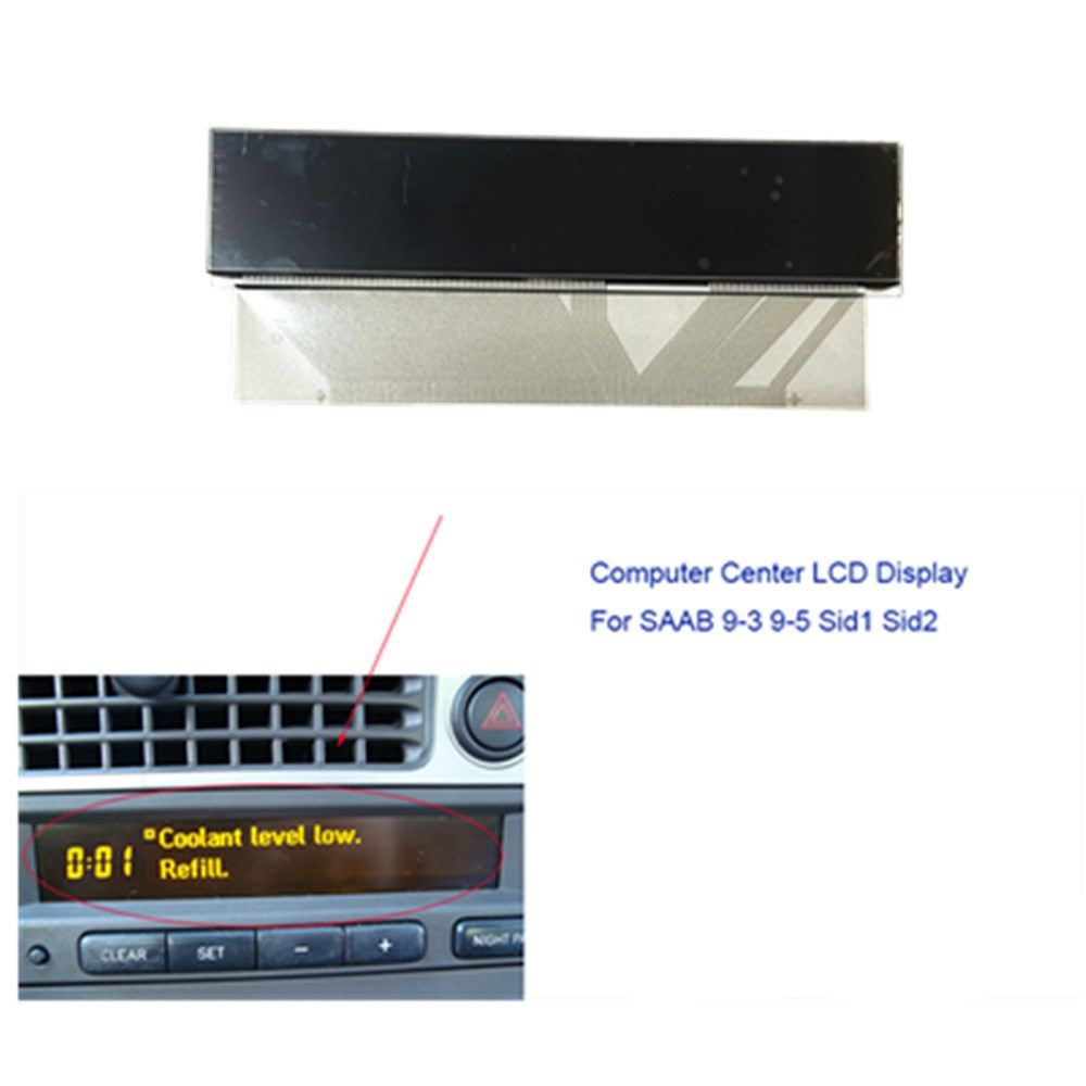 ya 5 8.7 LCD Screen Display LCD Pixel Repair Fit for SAAB 9-3 9-5 1998-2003 SID1 / SID2