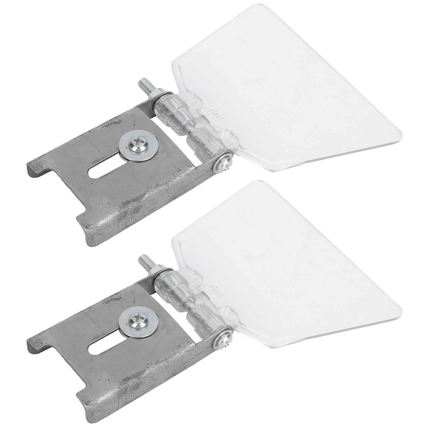 ya 17 2Pcs Bench Grinder Eyeshield 304 Small Stainless Steel Case Tool