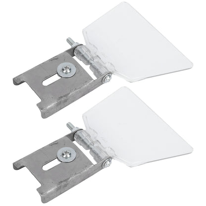 ya 17 2Pcs Bench Grinder Eyeshield 304 Small Stainless Steel Case Tool