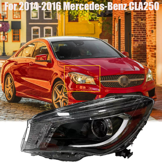 ya 11 10.28 Xenon Headlight Assembly Left For 2014-2016 CLA-Class C117 CLA250 n
