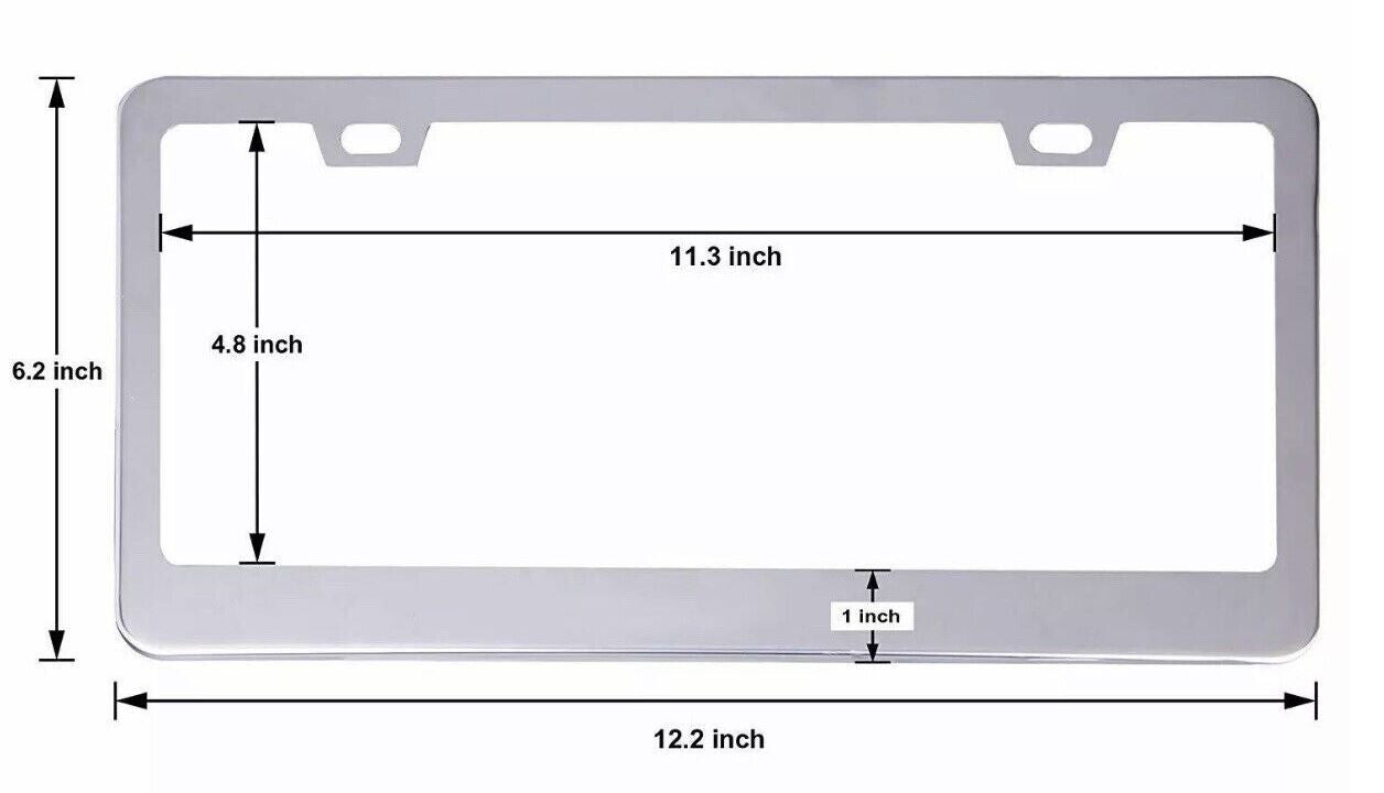 ya 1 8.5.2 Car License Plate Frame Cap Cap Boots Trunk Black Carbon For New 