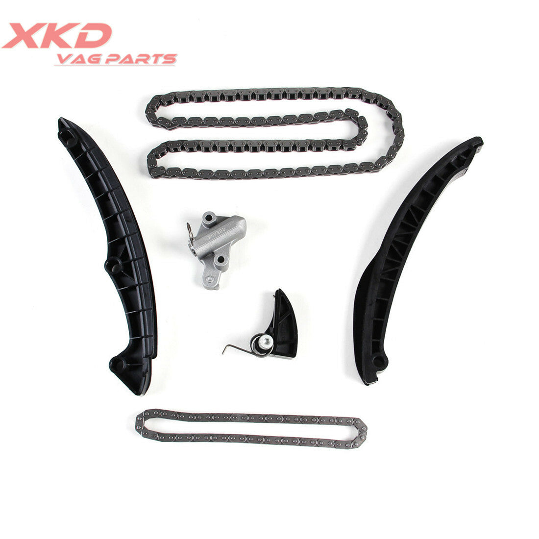 ya 9 6.5.2 Timing Chain Tensioner Guide Kit Fit for VW for Golf for Audi A1 A3 S3 1.4T CAXA CAVD