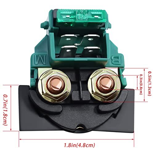 ya 1 7.13 Starter Relay for Kawasaki BAYOU 220 KLF200 1988-2002ATV/BAYOU250 KLF250 2003-10